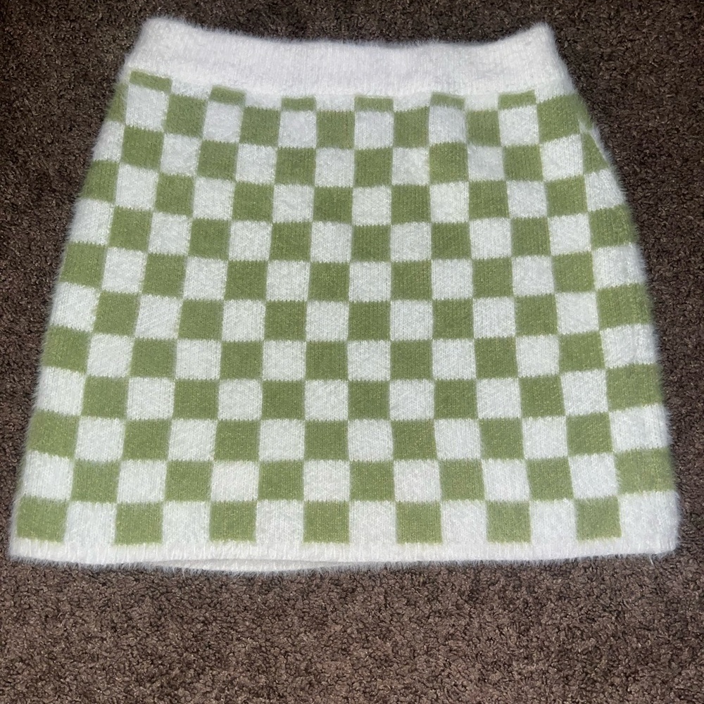 PacSun Fleece Mini Skirt -SIZE SMALL